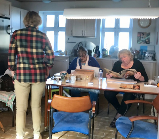 Kreadag i lejligheden "Klubhuset"